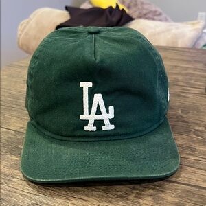 New Era Los Angeles Dodgers Green Baseball “Golfer” Fit Hat